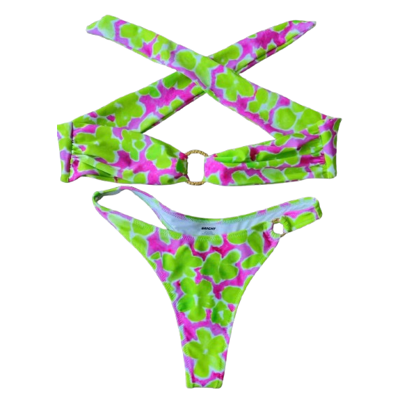 Bikini stampato a fiori