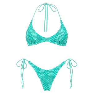 Badpak met ruchesdetail